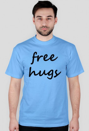 Koszulka męska "free hugs"