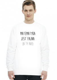 Bluza biała - FAJNA MATEMATYKA