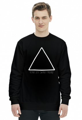 Bluza czarny - TRÓJKĄT