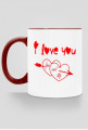 I LOVE YOU-  kubek  kolor 3