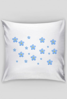 Poszewka na poduszkę z motywem kwiatowym