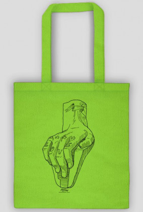 "Torba z nadrukiem"  - O'Prime Art Prints - hand