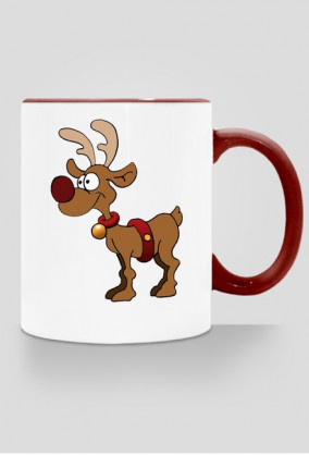 Kubek z reniferem