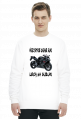 Biała bluza Wszystkie ładne suki lecą na Suzuki