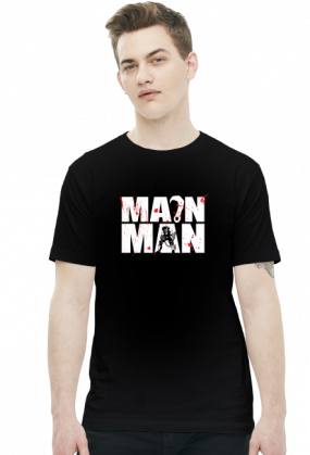 GeekWear - Lobo main man Lobo Czarnian  Komiks -koszulka męska