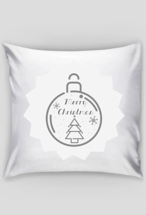 Poduszka Merry Christmas jasna