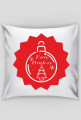 Poduszka Merry Christmas czerwona