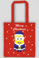 Torba ekologiczna "Minionek świąteczny"