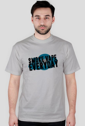SMOKE VAPE EVERYDAY BIAŁA|SZARA