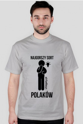 vVagary.pl - Koszulka Najgorszy sort Polaków