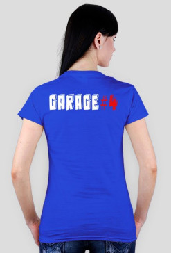 T-Shirt Garage #4 Classic Blue - Lady