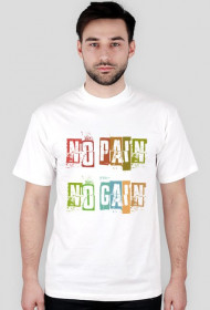 Koszulka NO PAIN NO GAIN
