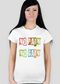 Koszulka NO PAIN NO GAIN 3