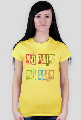 Koszulka NO PAIN NO GAIN 3