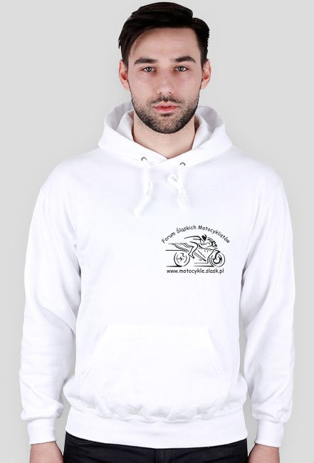 Bluza FŚM Biała Dwustronna Męska