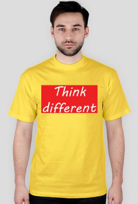 Koszulka męska "Think different"