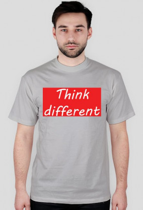 Koszulka męska "Think different"