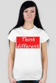 Koszulka damska "Think different"