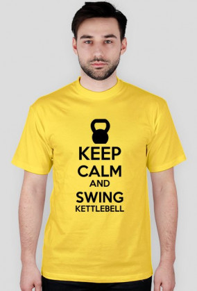 Keep calm and swing kettlebell - T-Shirt - Kettlebell Clothing