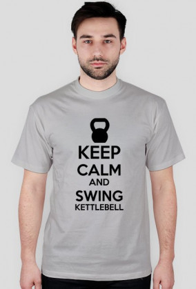 Keep calm and swing kettlebell - T-Shirt - Kettlebell Clothing