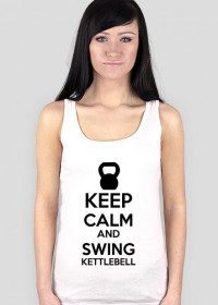 Keep calm and swing kettlebell - Bokserka - Kettlebell Clothing