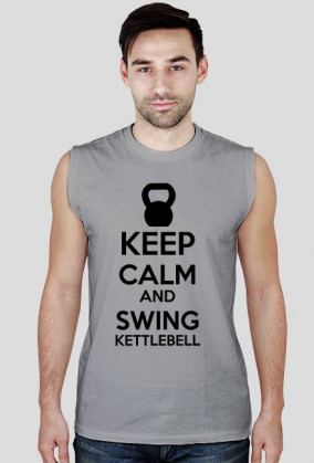 Keep calm and swing kettlebell - Tank top - Kettlebell Clothing