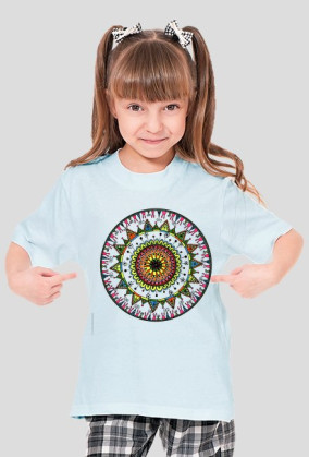 Koszulka z mandalą