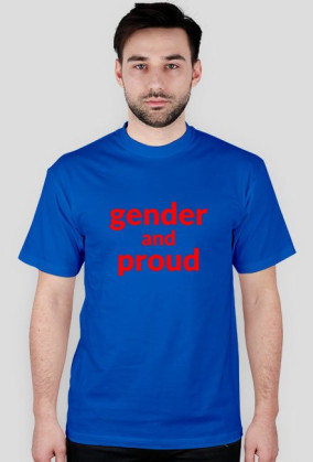 Gender and Proud red
