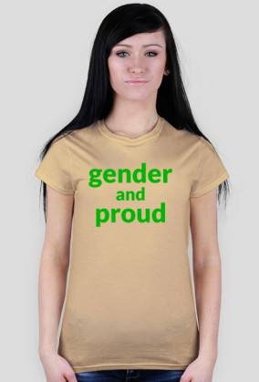 Gender and Proud green