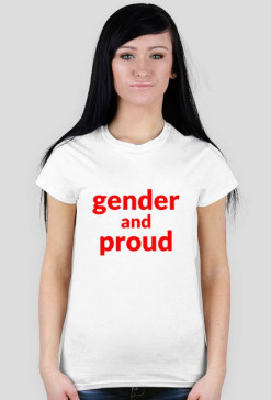 Gender and Proud red