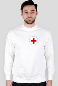 Red cross DO NOT SHOT rękaw