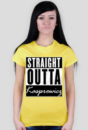 Koszulka "Straight Outta Kasprowicz" (damska)
