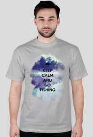 T-shirt - KEEP CALM and go fishing