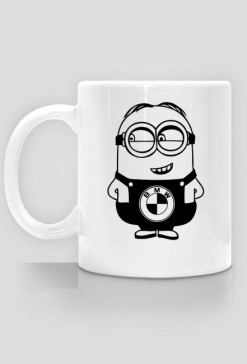 Kubek z minionkiem BMW