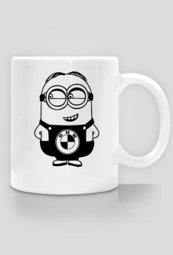 Kubek z minionkiem BMW