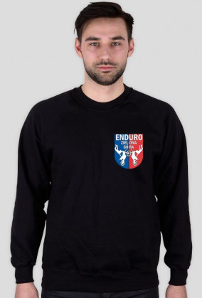 Czarna Bluza "Enduro Zielona Góra "