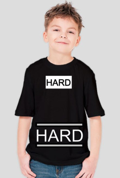 T-shirt Dziecięcy "HARD"