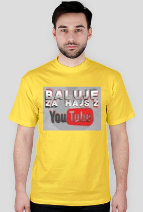 Koszulka Baluje za hajs z YouTube