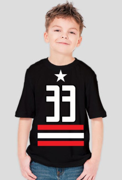 T-shirt Dziecięcy bez rękawów "33"
