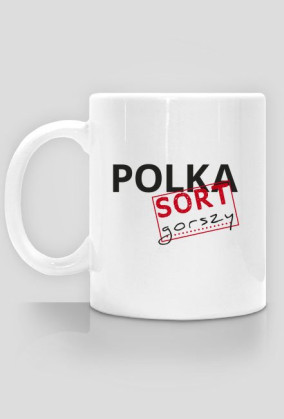 POLKA sort: gorszy