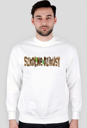Bluza Biała "Szkolne Dzikusy"