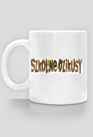 Kubek Biały "Szkolne Dzikusy"