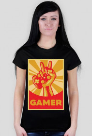 T-shirt Damski. Peace&game.