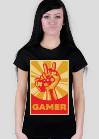 T-shirt Damski. Peace&game.