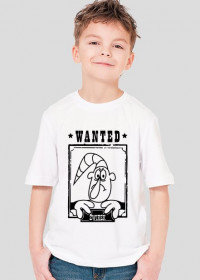 Koszulka chłopięca Żwirek Wanted