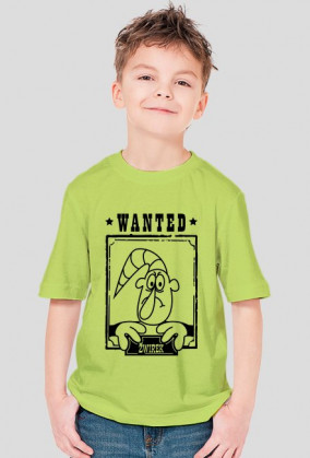 Koszulka chłopięca Żwirek Wanted