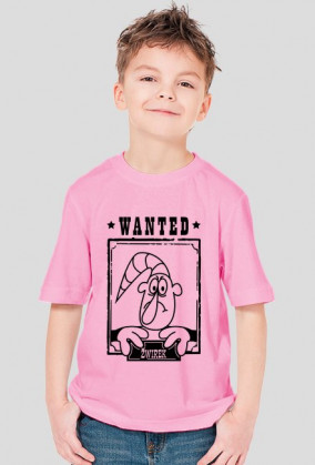 Koszulka chłopięca Żwirek Wanted