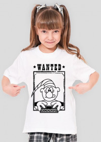 Koszulka dziewczęca MUCHOMOREK Wanted