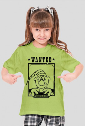 Koszulka dziewczęca MUCHOMOREK Wanted