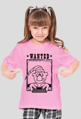 Koszulka dziewczęca MUCHOMOREK Wanted